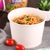 Customized 1000 ml 32oz Disposable Paper Soup Bowl Noodle Paper Cup With Lids