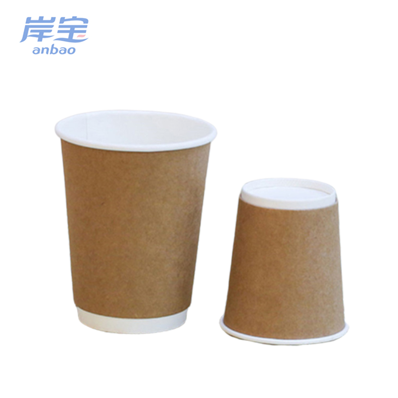 professional corrosion kraft custom takeaway coffee cups