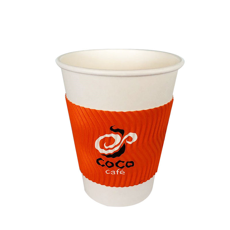 skillful manufacture ripple wall disposable paper tea cups