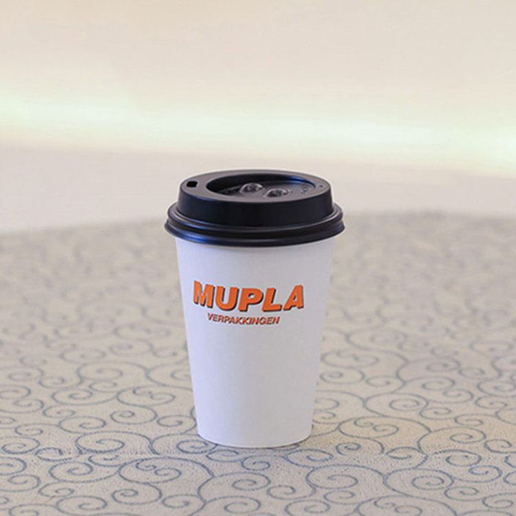 Single wall disposable coffee paper drink cups