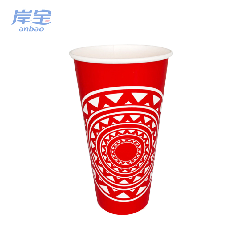 solid reputation single wall hot drink paper disposable cups