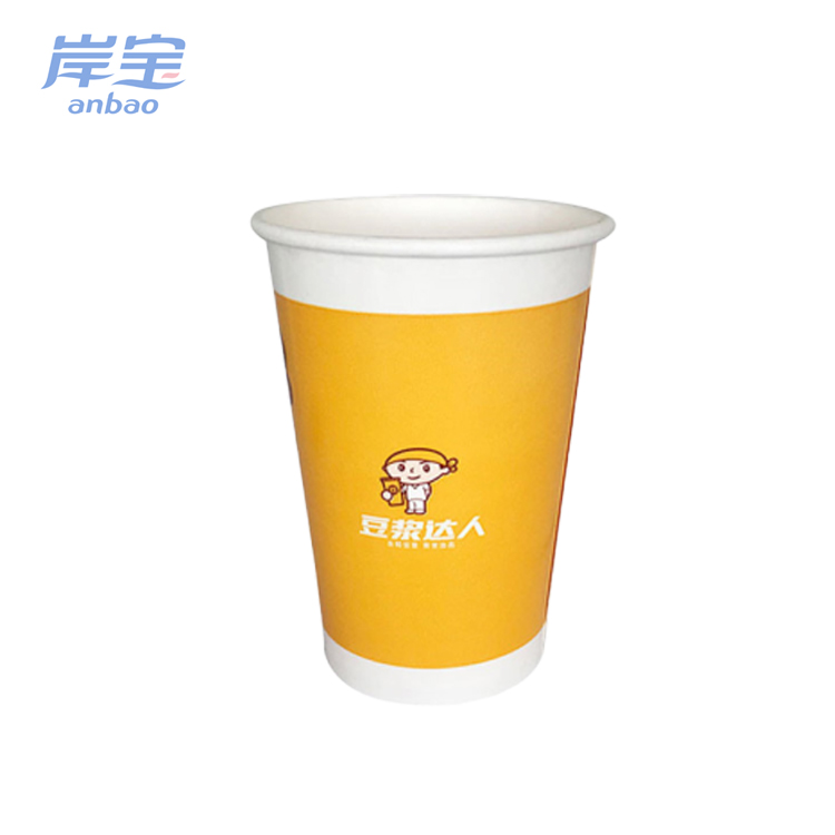heat-resistant single wall disposable paper cup 6 oz