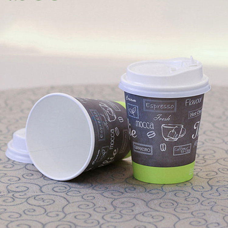 Hot Sale Single Wall Paper Cup for Coffee Tea Hot Drinks Custom Disposable Cups