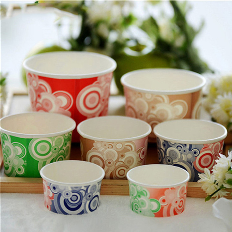 wholesale new disposable paper ice cream cups from China