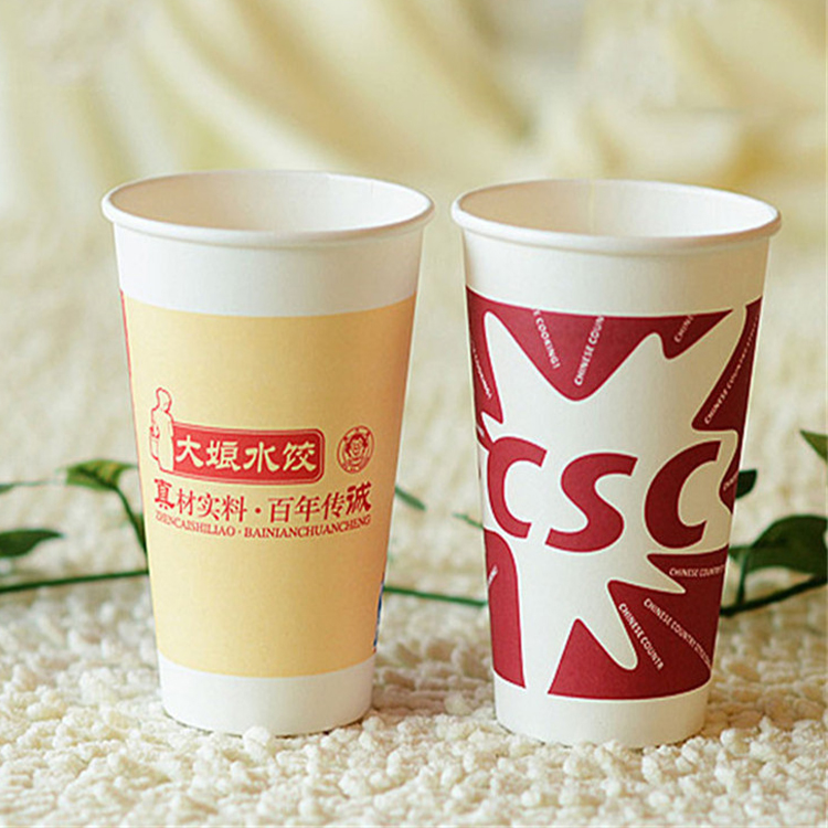 Competitive Price Single Wall Paper Soup Biodegradable Disposable Cups