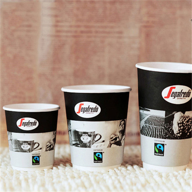 Hot selling paper coffee cup double wall paper cup
