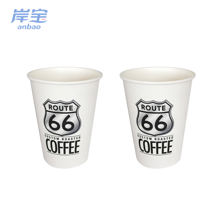 single wall convenient to carry standard size paper coffee carton cup