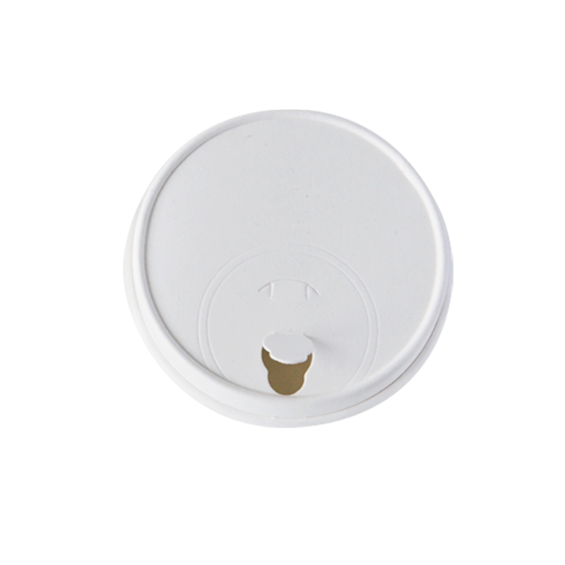 wholesale disposable biodegradable paper lids for hot and cold cup