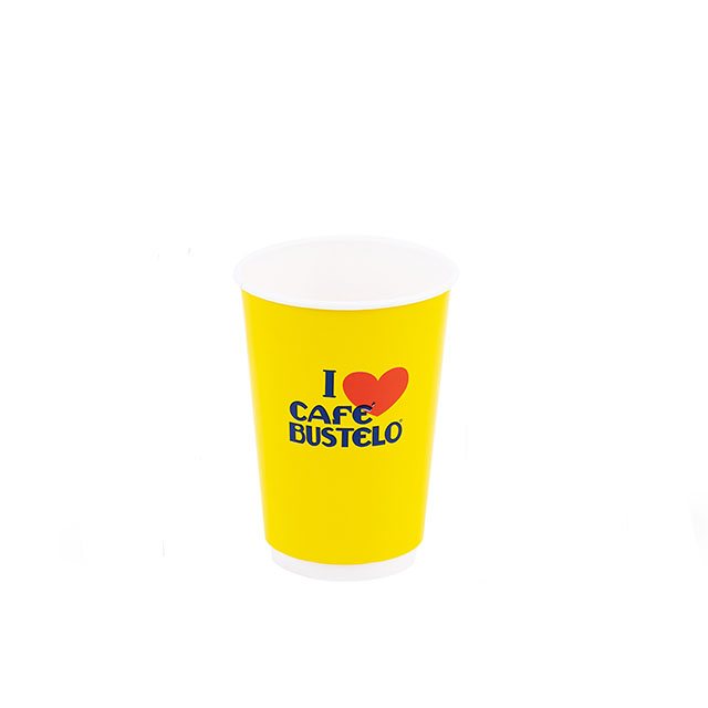 Customized Paper Cups With Cover 12 oz