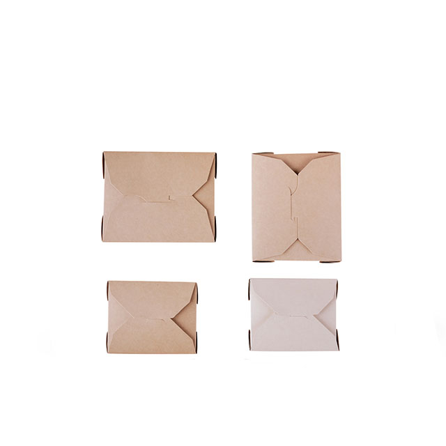 High quality disposable paper box for take away foods