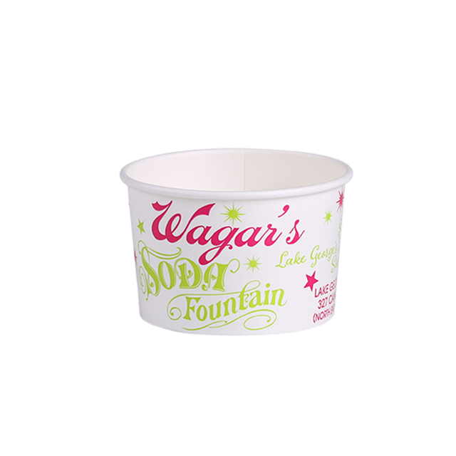 Eco-Friendly Customized Frozen Yogurt ice cream cup With Lid
